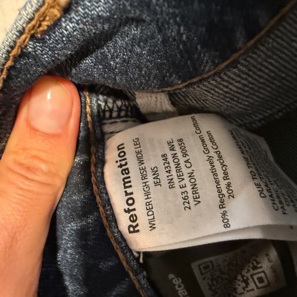 Reformation Wilder Jeans - Picture 5 of 7